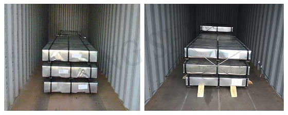Bauprojekte GCC Farbbeschichtete Stahldachplatte Dachplatten Benderfliesen Dachplatte mit 1400-1799mm Länge