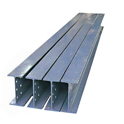Kohlenstoffstahl H-Strahl W8x13 H-Typ Stahl für den Bau Toleranz ± 1% Flanschdicke 7-34 mm
