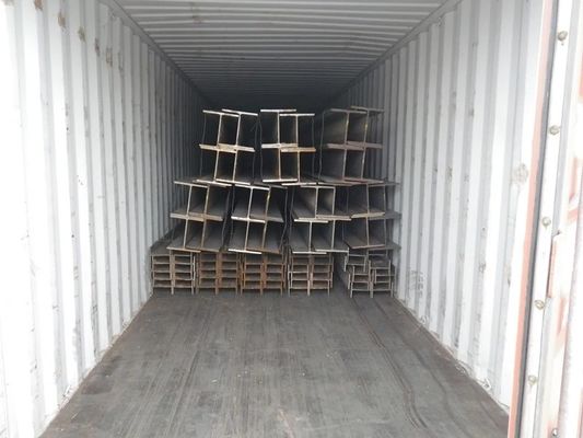 150 * 75 * 5 * 7mm ASTM A36 Eisen-H-Strahlstahl mit Toleranz ± 1% und Entwickelungsverfahren