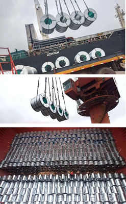 PPGI vorgefärbte galvanisierte Stahlspule DX51D SPCC Kunden Muster Farbstahl PPGL PPGI Spule mit Schnitt individuell