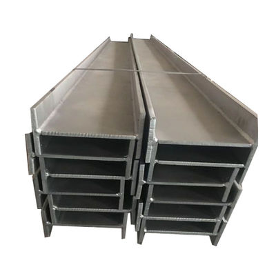 Warmgewalzte Q235B Q345B Verzinkte H-Strahlen A36 A992 Universalstrahl zum Schweißen H-Stahlstruktur ASTM Standard Q355