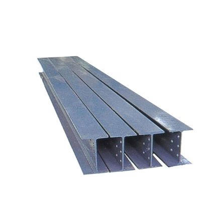 ASTM A36 A572 Gr.B Warmgewalzte/geschweißte H-Strahlen Baustelle Stahlstruktur Toleranz ±1% für den Bau