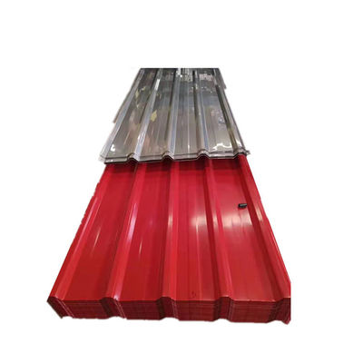 Muster gültige Aluminium-Dachplatten Wellfarbe vorgefärbt Galvalum-Stahl galvanisiert Beschichtete Oberfläche