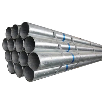 Verzinkte Runde Rohre für Treibhausbaustoffe 25 mm Durchmesser und 0,6 mm Dicke Kohlenstoffstahl