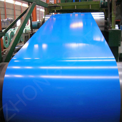 Vollharte Zinkbeschichtung PPGI Galvanized Steel Aluzinc Galvalume Farbbeschichtete Stahlspule für Kundenanforderung Länge