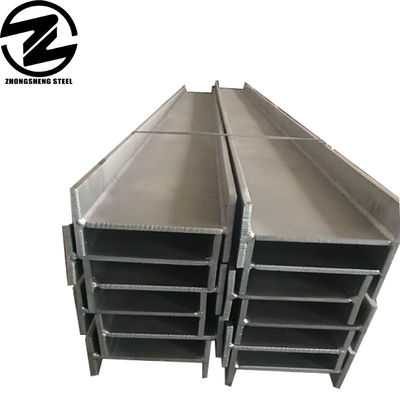 Nichtlegierte Strukturelle I-Strahl SS400 ASTM A36 I-Abschnitt Warmgewalzte Kohlenstoff milde schwarze galvanisierte Stahl I-Strahl für die Stanz