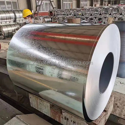 Regelmäßige Spangelschleife aus galvanisiertem Stahl mit Spulen-ID 508-610MM Dx51d Dx52d Dx53d Z275 im Standardpaket