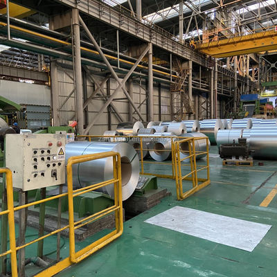 Baustoff Verzinkte Stahlspule Z270 mit Kaltwalztechnik und 0,12-4 mm Dicke