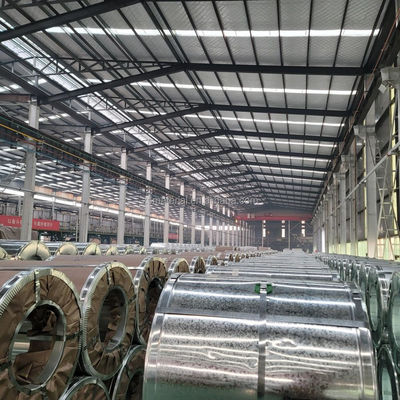 Baustoff Verzinkte Stahlspule Z270 mit Kaltwalztechnik und 0,12-4 mm Dicke