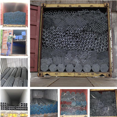 12 M Länge Galvanisierte 1200 mm Durchmesser SCH 40 Rohr API 5L Gr.B A53 Gr.B ERW Kohlenstoffstahlrohr mit und galvanisierter Beschichtung