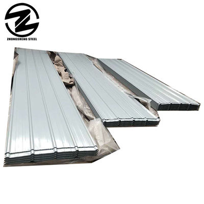 Galvanisierte Wellplatte Aisi Spcc Cgcc A36 Ss400 Dx51d Dachplatte für den Hochverkauf Länge 1800-2000mm Breite 600-1100mm