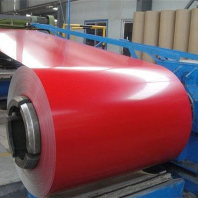 Spulengewicht 3-8 Tonnen PPGI Holzmuster Rollen Metall vorgefärbt Galvanisiertes Stahlspulen 0,4 mm 1000 mm angepasste RAL Farbe