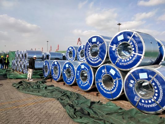 SONCAP-zertifizierte kaltgewalzte Stahlspule DC 01 geöltes helles Fertigwerk mit Kantenmaterial SK45 für Ihre Anforderungen