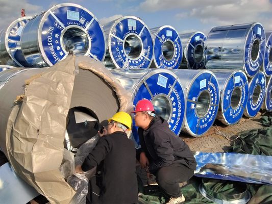 SONCAP-zertifizierte kaltgewalzte Stahlspule DC 01 geöltes helles Fertigwerk mit Kantenmaterial SK45 für Ihre Anforderungen