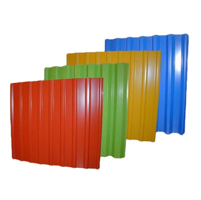 1800-2000mm Länge Alle RAL Farbe Rot Weiß Kaffee Braun Welldachblech mit individueller Farbe