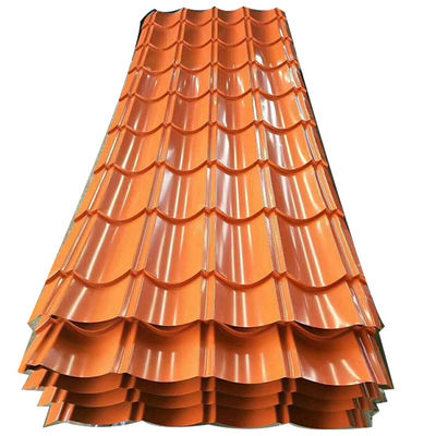 0.25mm Dicke Trapezfarbige Stahldachplatte im BS-Standard für die Bauindustrie