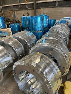 Technik auf Warmwalzbasis 1,85*250 mm Strukturalverzinkte Stahlstreifen Spulenstreifenplatte für Gebäude