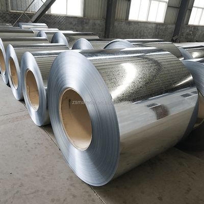 ASTM/AISI/SGCC/CGCC/TDC51DZM/TDC52DTS350GD/TS550GD/DX51D Z Q195-q345 Verzinkte Stahlspule für Baustoffe, nicht geölt