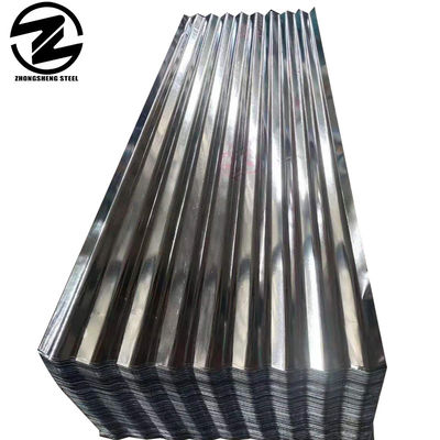 Galvanisierte Eisenplatte Dachplatte Metalldachplatte kaltgewalzt Galvanisiert für Außen- und Innenwand in 1200mm Breite