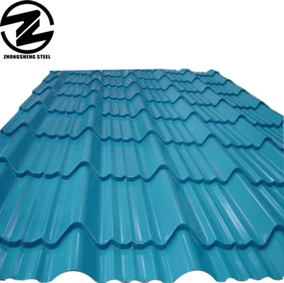 Erschwingliche Dx52D Grade Ral 9047 Standardhöhe Stahl Trapez-Metall farbige Dachplatte mit ± 1% Toleranz