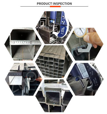 API Pipe Prime ASTM 50 x 50 Quadratrohr für Carports Quadratverzinktes Rohr und 1-6m Länge