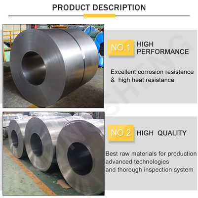 Galvanisierte kaltgewalzte Stahlspulen mit einer Dicke von 0,5 mm und einer SAE 1008-Qualität