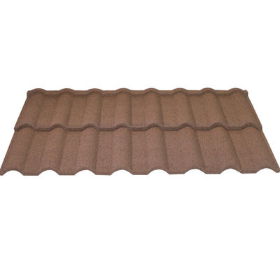 Steingekleidete Stufenfliesen-Dachplatte mit galvanisiertem Stahlmaterial in individuellen Farben