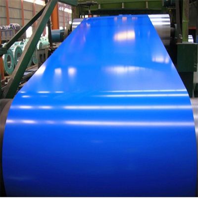 API-Zertifikat 0,47 mm Dicke vorgefärbte galvanisierte PPGI-Stahlspule PE-Bemalung Ral 9002 Farbbeschichtung galvanisierte Stahlspule