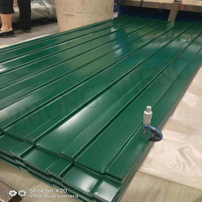 Stahlgitter Gitter Rot gewelltes Dachblech PPGI Metallverzinktes Stahlblech Dachblech für Bauprojekte