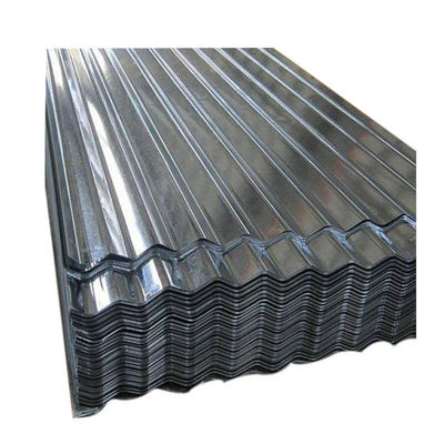 Abmessung 32 0,35 mm Dicke G32 Wellstahlverzinkte Dachplatte für die Bauindustrie Standard AISI Standard