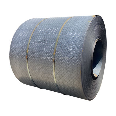 ASTM a36 Stahlcheckerplatte q235b warmgewalztes Karbonstahlcheckerblatt pro kg für Fahrzeuge des Schiffbaus FOB