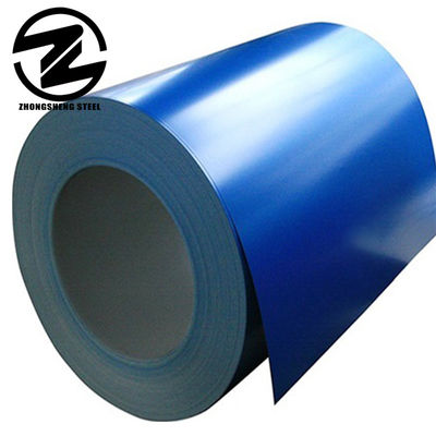 3-5 Tonnen Spirale Gewicht Z121-Z180 Beschichtung RAL5017 Blau Vormalung PPGI Stahlspirale 0,21*914mm