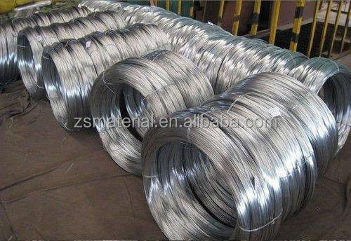 SAE1008 SAE1006 2,2 mm, 2,5 mm, 3, 2 mm verzinkter Stahldraht mit ± 1% Toleranz und Zinkbeschichtung