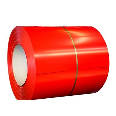Toleranz ±1% Zinkbeschichtung 20-275g/m2 Ral Farbe 0,4 mm 0,5 mm PPGI Spulen Farbe beschichtete Stahlspulen Metalldachplatten