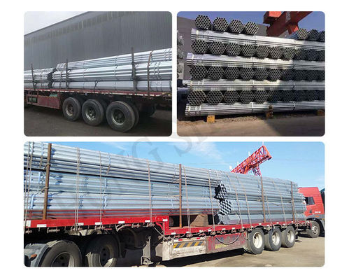EMT-Rohre Hot Dip Galvanized Mild Steel Schweißrohre ASTM DN350 DN50 1 Zoll 1,5 Zoll Für Bau GI Stahlrohr