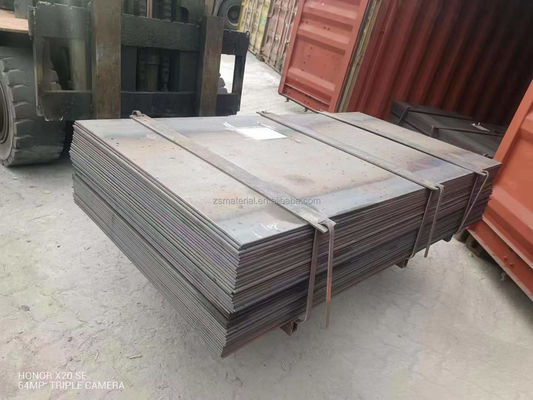 Baustoff SS400 ASTM A36 11mm 12mm 15mm Warmgewalzte Stahlplatte aus Kohlenstoff mit einer Dicke von 3-200mm