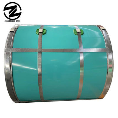 Blaue RAL Farbe PPGI RAL9002 RAL5016 Farbbeschichtete Stahlspule S320GD RAL8017 mit Länge nach Kundenanforderung