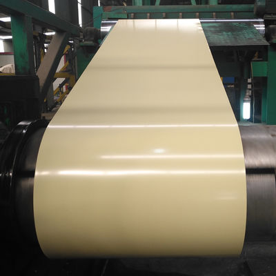 JIS/BS/EN/ASTM-Standard vorgefärbte galvanisierte PPGI-Spulen für die Gewölbstoffherstellung und farblich beschichtete PPGI-Spulen aus Stahl