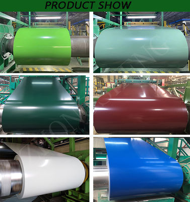 914 mm PPGI-Spule mit einer Dicke von 5 mm ASTM/AISI/SGCC/CGCC/TDC51DZM/TDC52DTS350GD/TS550GD/DX51D Z Q195-q345 PPGL-Spule