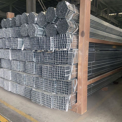 Erschwingliche Gi-Eisenrohr galvanisierte Stahlquadratröhre 100x100 für landwirtschaftliche Gewächshausstruktur Dicke WT1.2-2.0mm