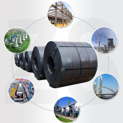 Direkt Lieferung von warmgewalzten Kohlenstoffstahlspulen mit ASTM/AISI/SGCC/CGCC/TDC51DZM/TDC52DTS350GD/TS550GD/DX51D Z Q195-q345