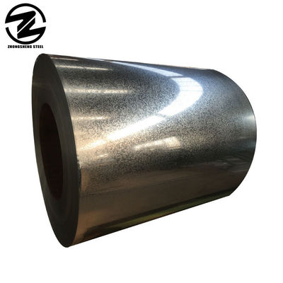 Heißgetränktes GI-Stahlblech Galvanisierte Stahlspule mit regelmäßigen Spangeln und 0,3 2 mm Dicke