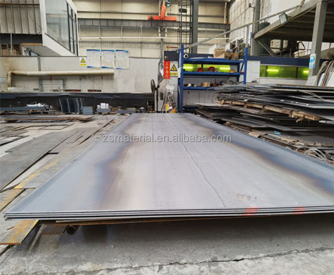 3mm ASTM Q195 Q235S355 ST52 Hochkohlenstoffstahlplatte HRC Warmgewalzte Stahlplatte 1250mm Kohlenstoffstahlplatte Toleranz ±1% Stahlplatte