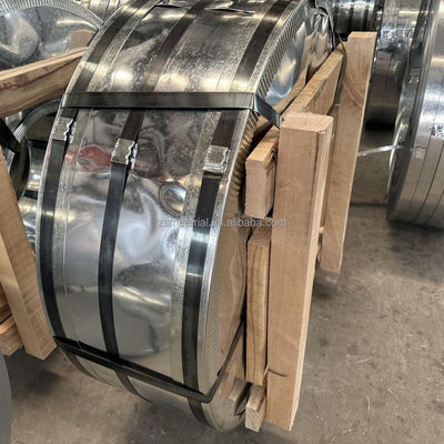 DX51D Z100 Kaltgewalzte Stahlspulenplatte Eisenbleche Zinkblech Metallrolle für Dachdecken 3-5 Tonnen Spulengewicht