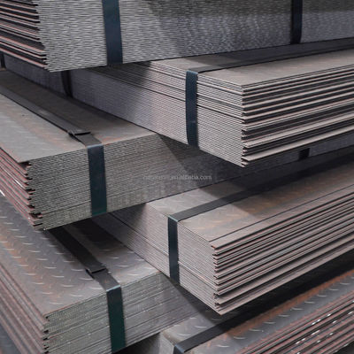 Stahlspule für Biegeverarbeitungsdienst 4mm 6mm 8mm Kohlenstoffstahlplatte HRC warmgewalzte schwarze Kohlenstoffstahlplatte