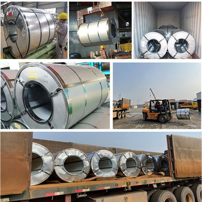 DX51D z275 Heißgetränkte GI-Ziegelung aus galvanisiertem Stahl mit ASTM/AISI/SGCC/CGCC/TDC51DZM/TDC52DTS350GD/TS550GD Beschichtung Z181-Z275