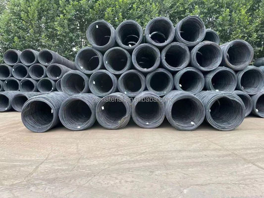 ASTM-Standard Q195 MS Niedrigkohlenstoffstahldrahtstange für die Nagelherstellung 5,5 mm 6,5 mm 8 mm Draht Q195/Q235/SAE1006-1008