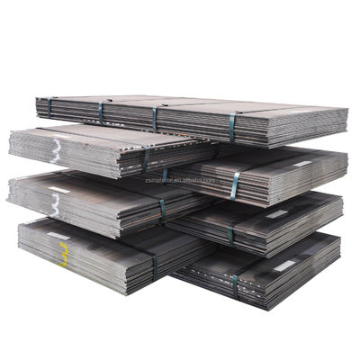 CE-Zertifikat Q235/Q235B/Q345/Q345B/Q195/St37/St42/St37-2/St35.4/St52.4/St35 Warmgewalzte Carbonstahlplatten für Gebäude