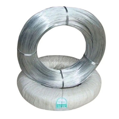 Warmgetränktes galvanisiertes Eisenbinddraht BWG20 21 22 200 kg/Rolle 500 kg/Rolle für ASTM-Standard Q195 Q235 Kohlenstoffstahldraht