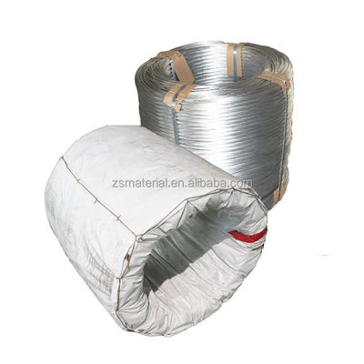 Warmgetränktes galvanisiertes Eisenbinddraht BWG20 21 22 200 kg/Rolle 500 kg/Rolle für ASTM-Standard Q195 Q235 Kohlenstoffstahldraht